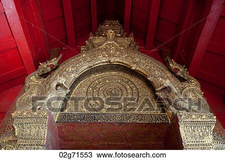 Architectural details of an arch inside Wat Phra Singh, Chiang Mai, Thailand View Large Photo Image Stock Image - Architectural details of an arch inside Wat Phra Singh, Chiang Mai, Thailand. Fotosearch