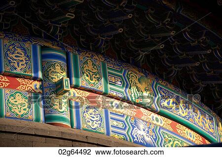 Architectural details of Temple Of Heaven, Beijing, China View Large Photo Image Stock Image - Architectural details of Temple Of Heaven, Beijing, China. Fotosearch