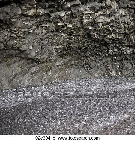 Basalt rock formation in cave View Large Photo Image Stock Photography - Basalt rock formation in cave. Fotosearch
