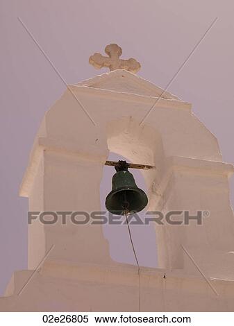 Bell tower in Mykonos Greece View Large Photo Image Stock Photography - Bell tower in Mykonos Greece. Fotosearch