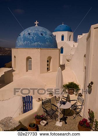 Blue dome on church in Santorini Greece View Large Photo Image Stock Image - Blue dome on church in Santorini Greece. Fotosearch