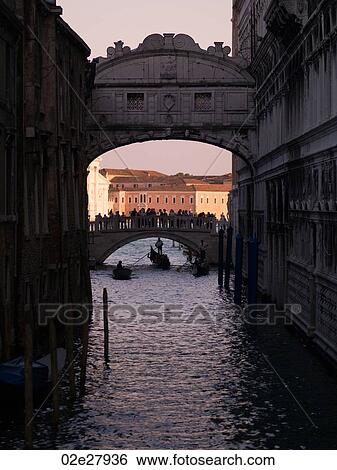 Bridge of Sighs in Venice View Large Photo Image Stock Photograph - Bridge of Sighs in Venice. Fotosearch