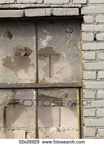 Broken windows in Manhattan, New York City, U. S. A. View Large Photo Image Stock Photo - Broken windows in Manhattan, New York City, U. S. A.. Fotosearch