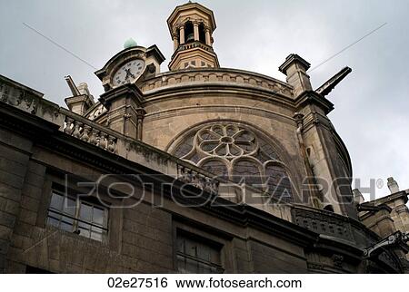 Building exterior in Paris France View Large Photo Image Stock Photograph - Building exterior in Paris France. Fotosearch