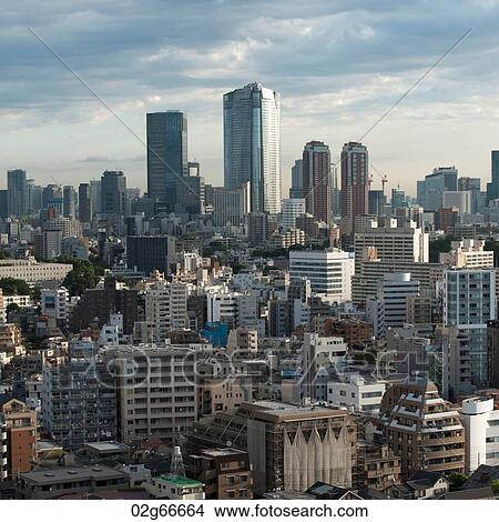 Buildings in a city, Tokyo, Japan View Large Photo Image Picture - Buildings in a city, Tokyo, Japan. Fotosearch