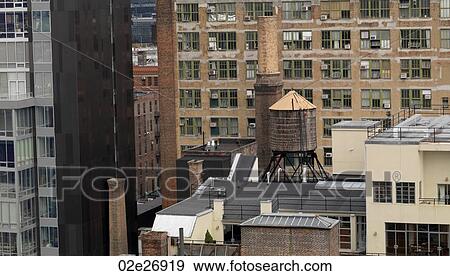 Buildings in Manhattan, New York City, U. S. A. View Large Photo Image Stock Photo - Buildings in Manhattan, New York City, U. S. A.. Fotosearch