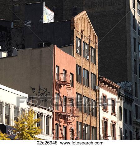 Stock Photo - Buildings in Manhattan, New York City, U. S. A.. Fotosearch