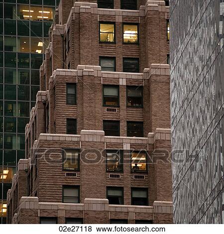Buildings in Manhattan, New York City, U. S. A. View Large Photo Image Stock Photo - Buildings in Manhattan, New York City, U. S. A.. Fotosearch
