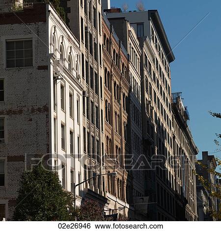 Buildings in Manhattan, New York City, U. S. A. View Large Photo Image Stock Photograph - Buildings in Manhattan, New York City, U. S. A.. Fotosearch
