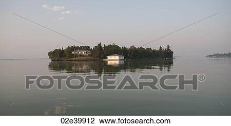 Cabin on an island in Lake of the Woods, Ontario View Large Photo Image Stock Image - Cabin on an island in Lake of the Woods, Ontario. Fotosearch