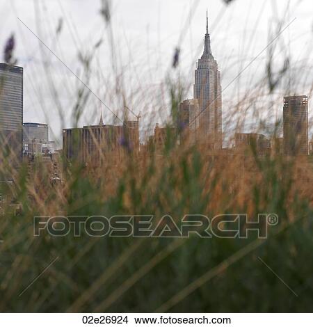 City Skyline, Manhattan, New York City, U. S. A. View Large Photo Image Picture - City Skyline, Manhattan, New York City, U. S. A.. Fotosearch