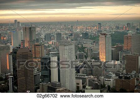 City skyline viewed from the Tokyo Tower, Minato Ward, Tokyo, Japan View Large Photo Image Stock Image - City skyline viewed from the Tokyo Tower, Minato Ward, Tokyo, Japan. Fotosearch