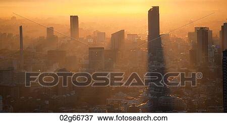City viewed from the Tokyo Tower at dusk, Minato Ward, Tokyo, Japan View Large Photo Image Stock Photo - City viewed from the Tokyo Tower at dusk, Minato Ward, Tokyo, Japan. Fotosearch