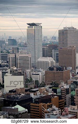 City viewed from the Tokyo Tower, Minato Ward, Tokyo, Japan View Large Photo Image Stock Photo - City viewed from the Tokyo Tower, Minato Ward, Tokyo, Japan. Fotosearch