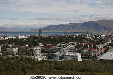 Cityscape of mountains and harbour View Large Photo Image Stock Image - Cityscape of mountains and harbour. Fotosearch