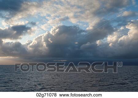 Clouds over the East China Sea View Large Photo Image Stock Photo - Clouds over the East China Sea. Fotosearch