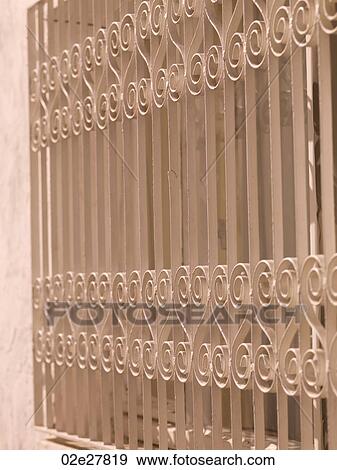 Decorative iron fencing in Kusadasi Turkey View Large Photo Image Stock Photo - Decorative iron fencing in Kusadasi Turkey. Fotosearch