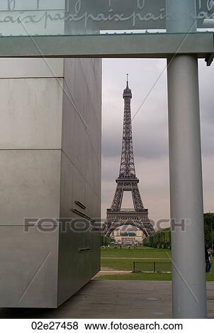 Eiffel Tower in Paris France View Large Photo Image Stock Photo - Eiffel Tower in Paris France. Fotosearch