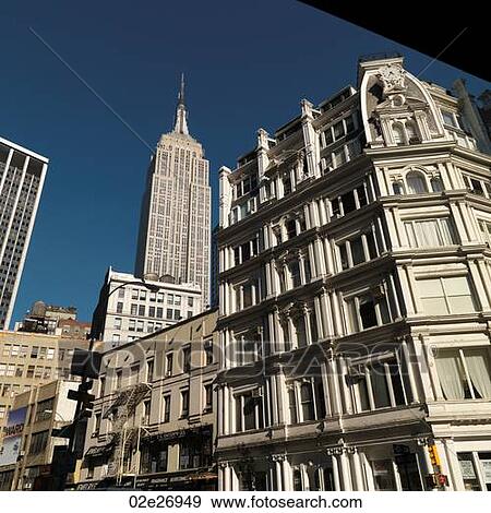 Stock Photo - Empire State Building in Manhattan, New York City, U. S. A.. Fotosearch