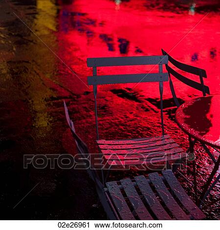 Empty tables and chairs in Times Square Manhattan, New York City, U. S. A. View Large Photo Image Stock Image - Empty tables and chairs in Times Square Manhattan, New York City, U. S. A.. Fotosearch