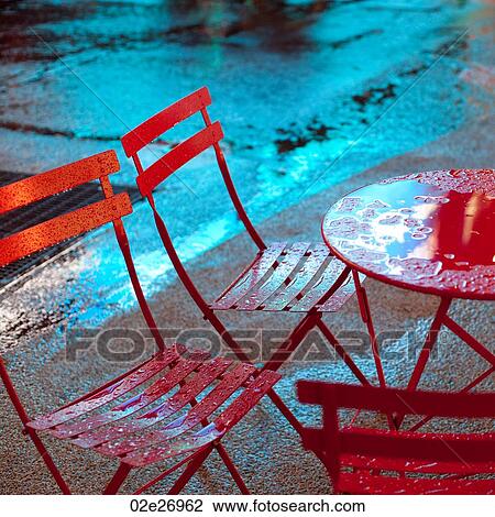 Empty tables and chairs in Times Square Manhattan, New York City, U. S. A. View Large Photo Image Stock Image - Empty tables and chairs in Times Square Manhattan, New York City, U. S. A.. Fotosearch