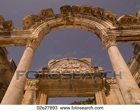 Stock Image - Ephesus in Kusadasi Turkey. Fotosearch
