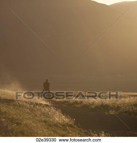 Evening horseback ride through countryside, sepia tones View Large Photo Image Stock Image - Evening horseback ride through countryside, sepia tones. Fotosearch
