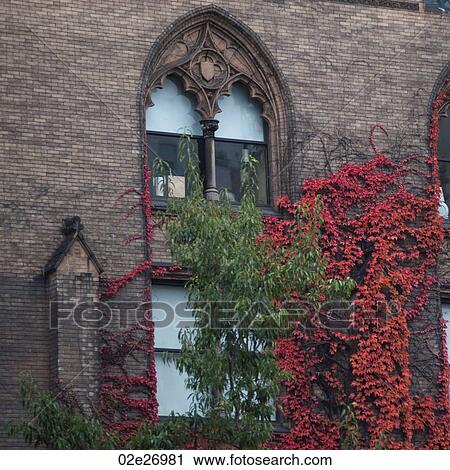 Stock Image - Exterior of a building in Manhattan, New York City, U. S. A.. Fotosearch