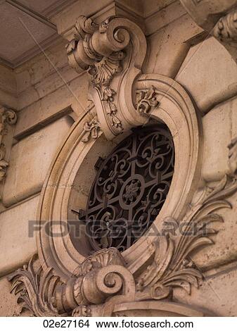 Exterior of a building in Paris France View Large Photo Image Picture - Exterior of a building in Paris France. Fotosearch