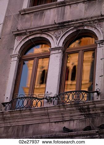 Exterior of building in Venice View Large Photo Image Stock Photo - Exterior of building in Venice. Fotosearch