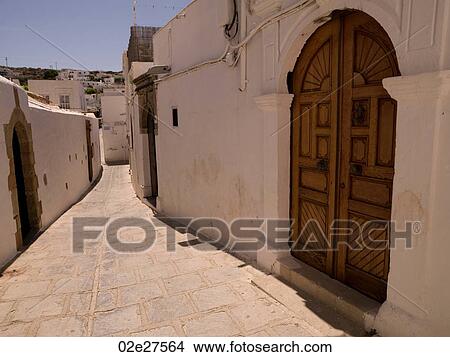 Exterior of buildings in Rhodes Greece View Large Photo Image Picture - Exterior of buildings in Rhodes Greece. Fotosearch