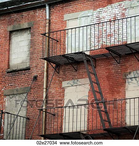 Picture - Exterior of buldings in Manhattan, New York City, U. S. A.. Fotosearch