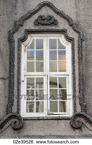 Exterior window of a building in Reykjavik Iceland View Large Photo Image Stock Photograph - Exterior window of a building in Reykjavik Iceland. Fotosearch