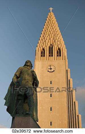 Extrior of a Christian church in Iceland View Large Photo Image Stock Image - Extrior of a Christian church in Iceland. Fotosearch