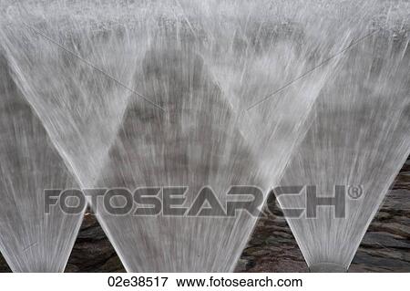 Stock Photo - Fountains in Branson, Missouri. Fotosearch