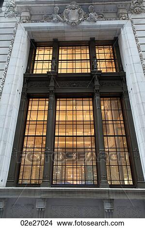 Front view of building in Manhattan, New York City, U. S. A. View Large Photo Image Picture - Front view of building in Manhattan, New York City, U. S. A.. Fotosearch
