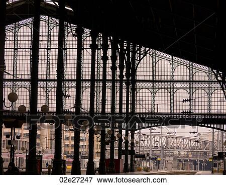 Gare du Nord View Large Photo Image Stock Photo - Gare du Nord. Fotosearch