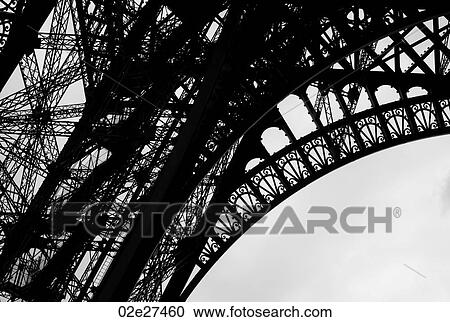 Girders of the Eiffel Tower in Paris France View Large Photo Image Stock Image - Girders of the Eiffel Tower in Paris France. Fotosearch