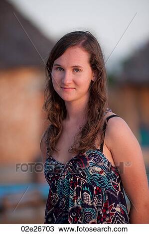 Girl at Manda Bay Resort View Large Photo Image Stock Image - Girl at Manda Bay Resort. Fotosearch