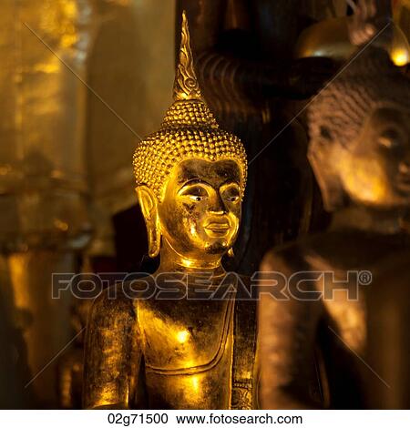 Golden statues of Buddha at Wat Phra Singh, Chiang Mai, Thailand View Large Photo Image Stock Image - Golden statues of Buddha at Wat Phra Singh, Chiang Mai, Thailand. Fotosearch