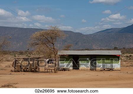 Hut in Kenyan village View Large Photo Image Stock Photography - Hut in Kenyan village. Fotosearch