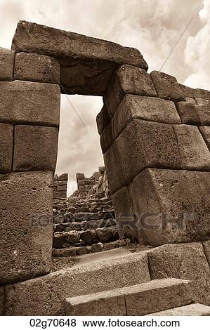 Inca Masonry ruins at Sacsayhuaman, Cuzco, Peru View Large Photo Image Stock Photo - Inca Masonry ruins at Sacsayhuaman, Cuzco, Peru. Fotosearch