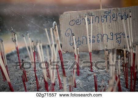 Incense sticks at Wat Phrathat Doi Suthep temple, Chiang Mai, Thailand View Large Photo Image Stock Photo - Incense sticks at Wat Phrathat Doi Suthep temple, Chiang Mai, Thailand. Fotosearch