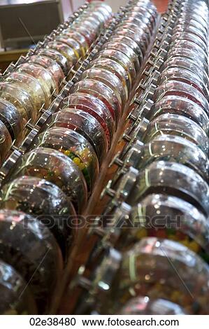 Jars of candies in downtown historic district in Branson, Missouri, USA View Large Photo Image Stock Image - Jars of candies in downtown historic district in Branson, Missouri, USA. Fotosearch