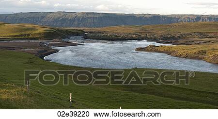 Landscape, farmland, pond, eroded cliffs View Large Photo Image Stock Image - Landscape, farmland, pond, eroded cliffs. Fotosearch