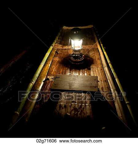 Lantern on a bamboo boat, Thailand View Large Photo Image Stock Photograph - Lantern on a bamboo boat, Thailand. Fotosearch