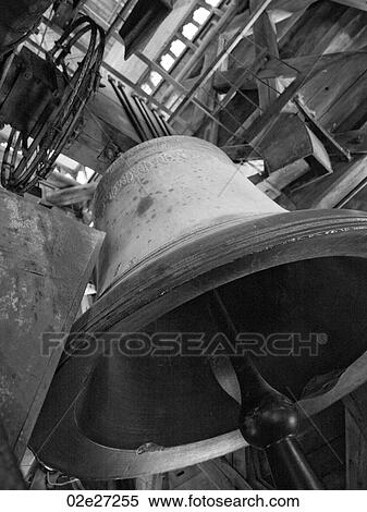 Stock Photography - Large bell in Paris France. Fotosearch