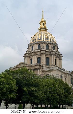 Les Invalides Church in Paris France View Large Photo Image Stock Image - Les Invalides Church in Paris France. Fotosearch
