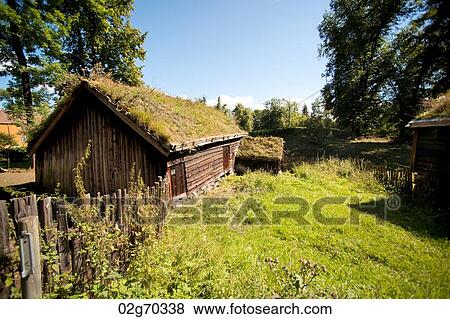 Log houses in Norsk Folkemuseum, Bygdoy, Oslo, Norway View Large Photo Image Stock Photo - Log houses in Norsk Folkemuseum, Bygdoy, Oslo, Norway. Fotosearch