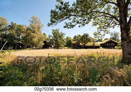 Log houses in Norsk Folkemuseum, Bygdoy, Oslo, Norway View Large Photo Image Stock Photograph - Log houses in Norsk Folkemuseum, Bygdoy, Oslo, Norway. Fotosearch
